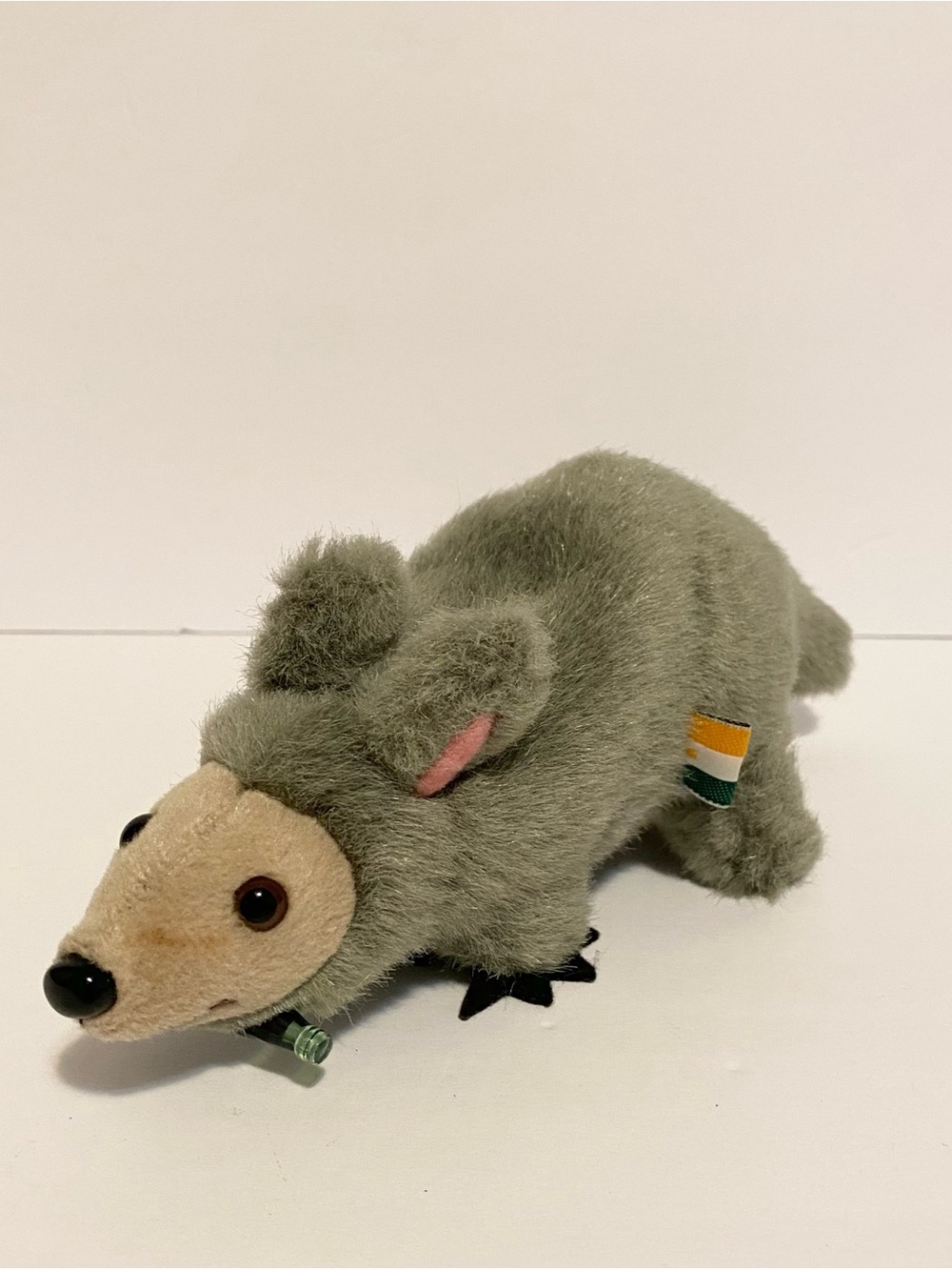 Ardie Aardvark Coca-Cola Bean Bag Plush Grey Gray 8" International Collection
